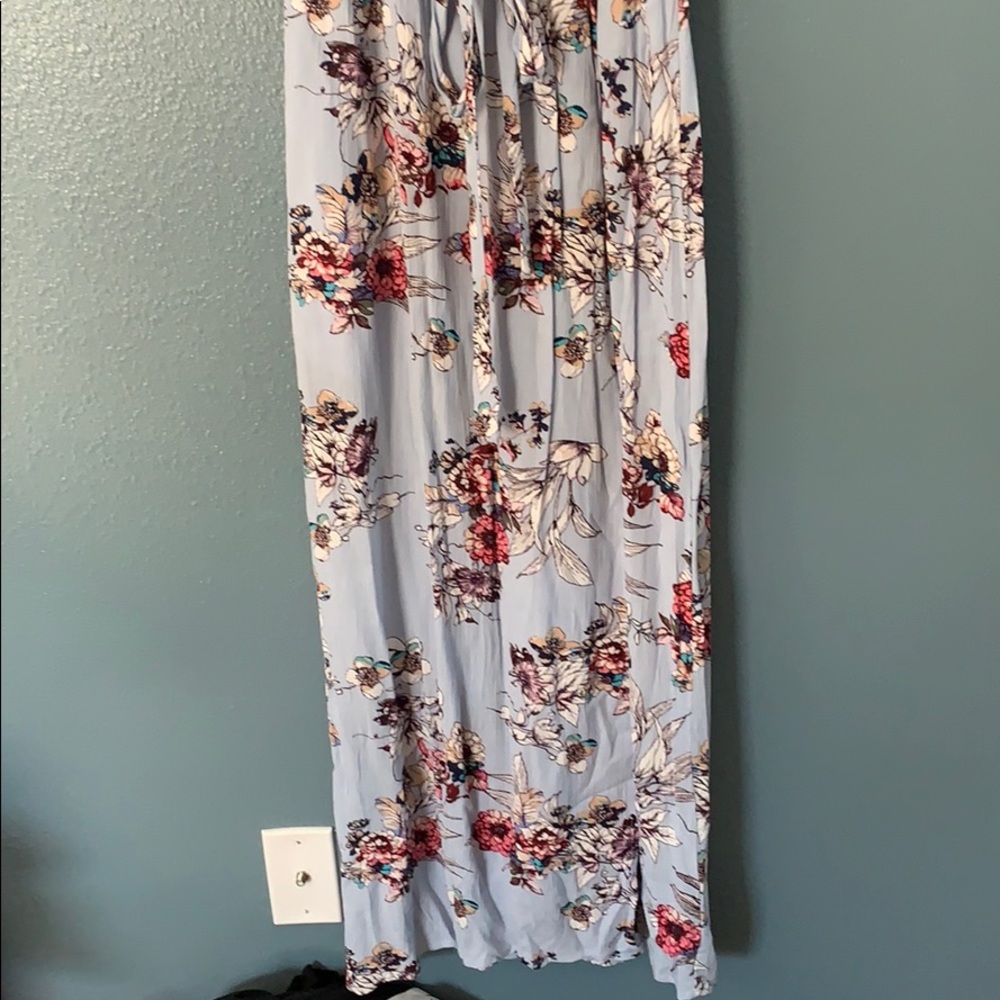 Beautiful faux wrap dress. Light blue. Size S. NWT - Picture 2 of 4